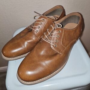 JF J.Ferrar Brown Oxfords Classic Design